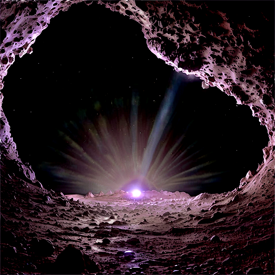 Crater Illumination Moonlight Png 06132024 PNG Image