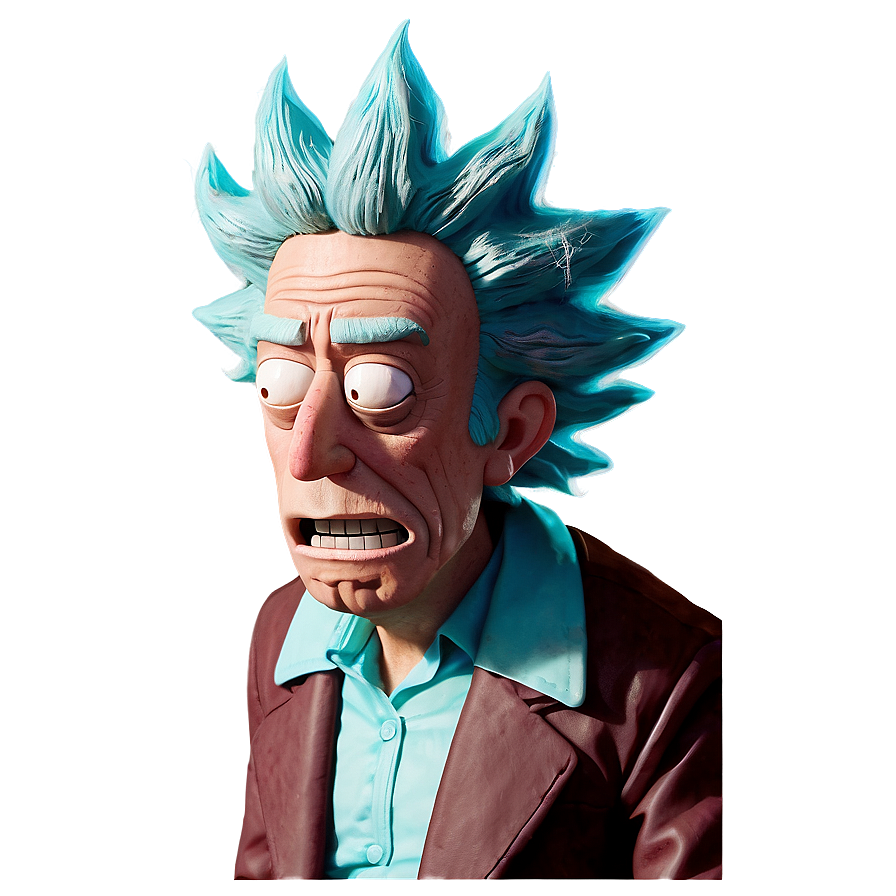 Crazy Rick Sanchez Png 06122024 PNG Image