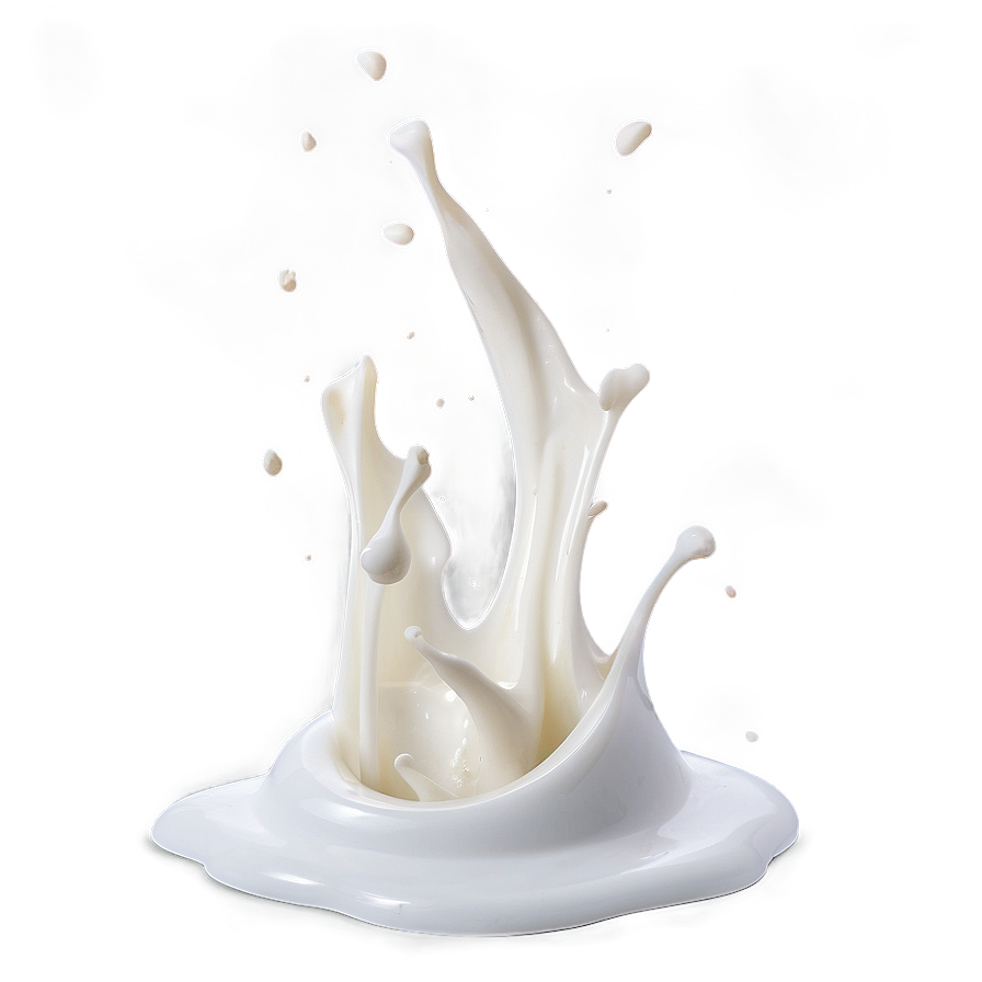 Creamy Milk Splash Png 61 PNG Image