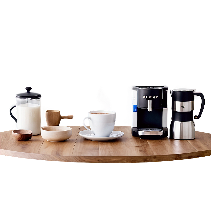 Creative Barista Workspace Png Vkd PNG Image