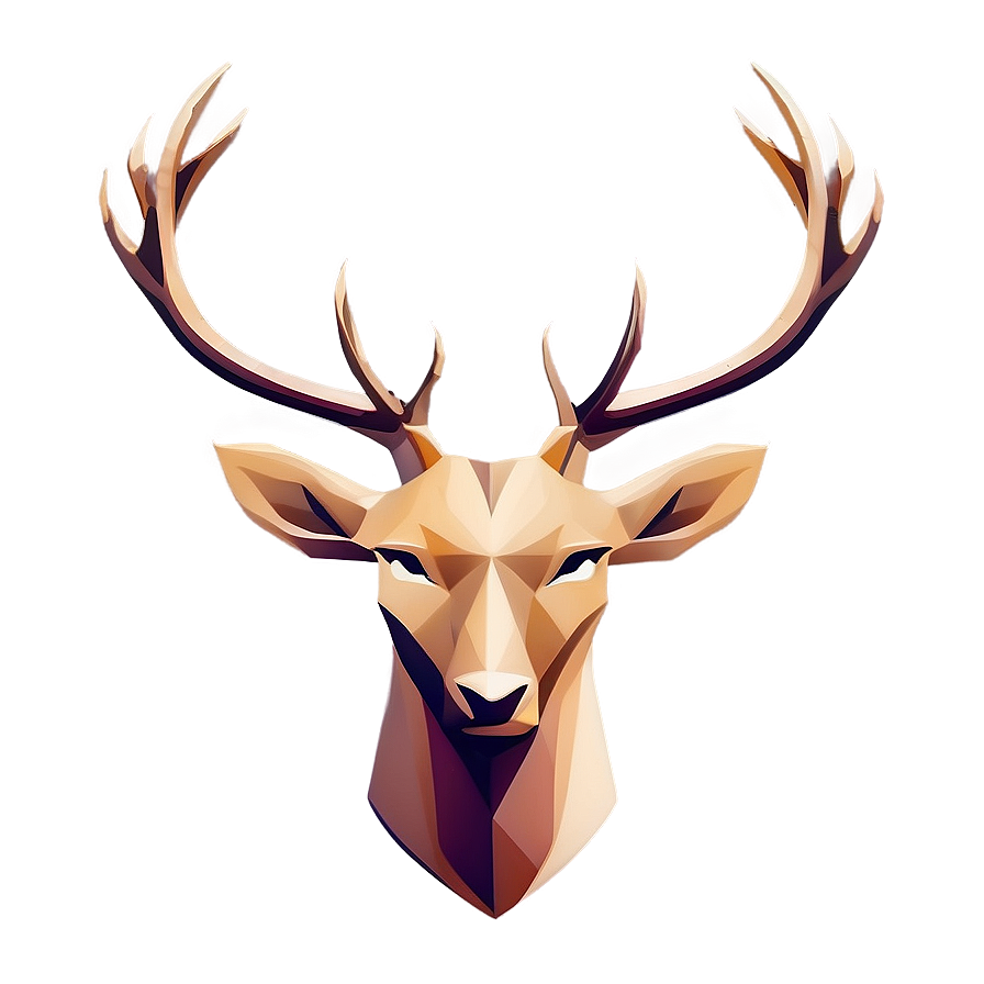 Creative Deer Head Logo Png Iod PNG Image