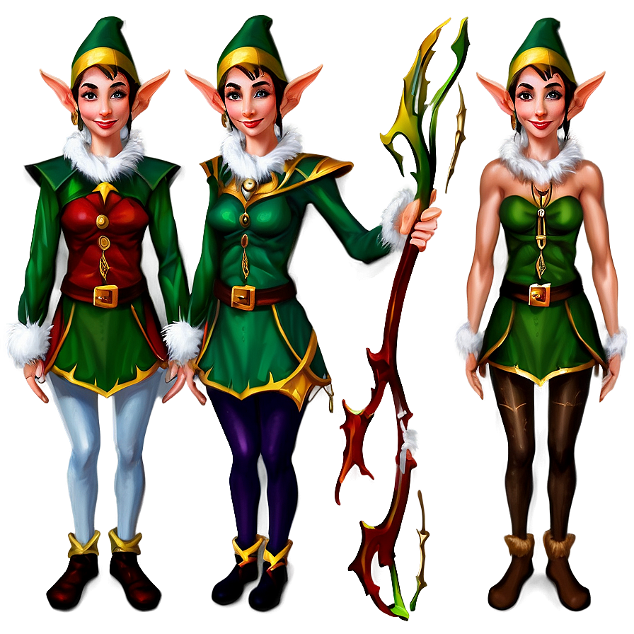 Creative Elf Body Design Png 06282024 PNG Image