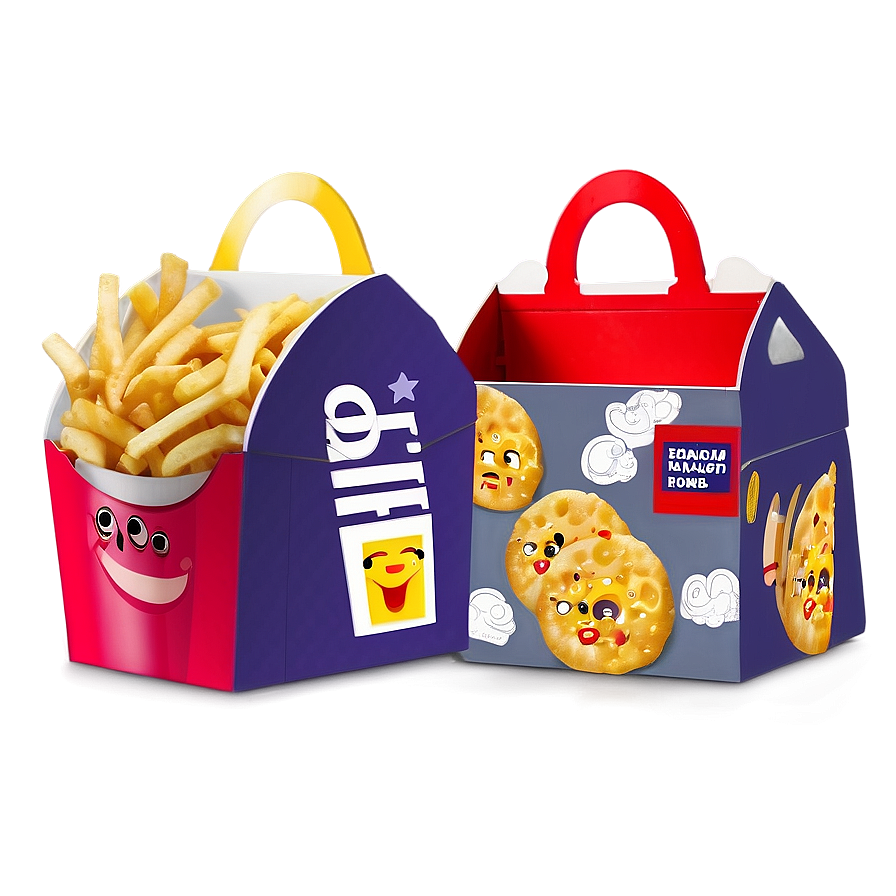 Creative Happy Meal Packaging Png Eio97 PNG Image