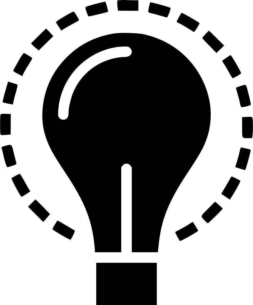 Creative Lightbulb Idea Concept PNG Image