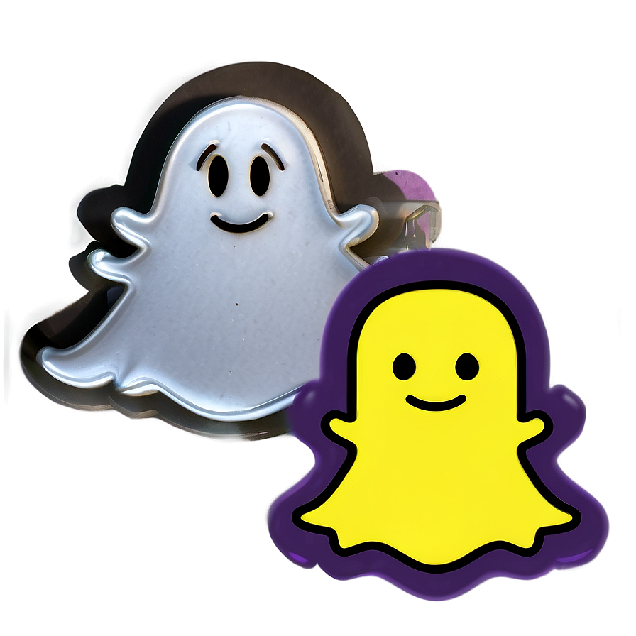 Creative Snapchat Ghost Png Esk7 PNG Image