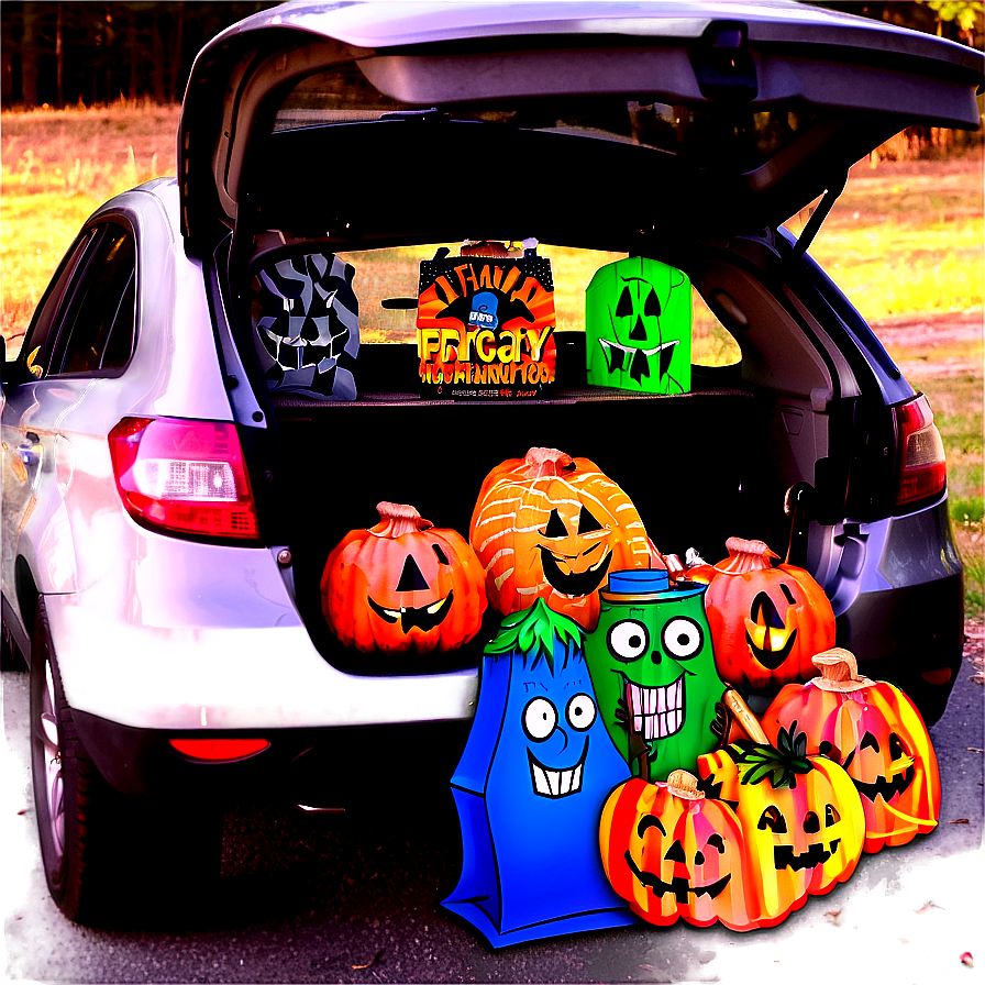 Creative Trunk Or Treat Png Oum6 PNG Image