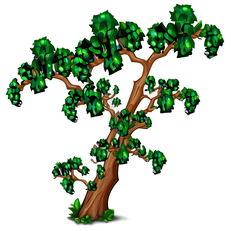 Creeper Among Trees Png 28 PNG Image