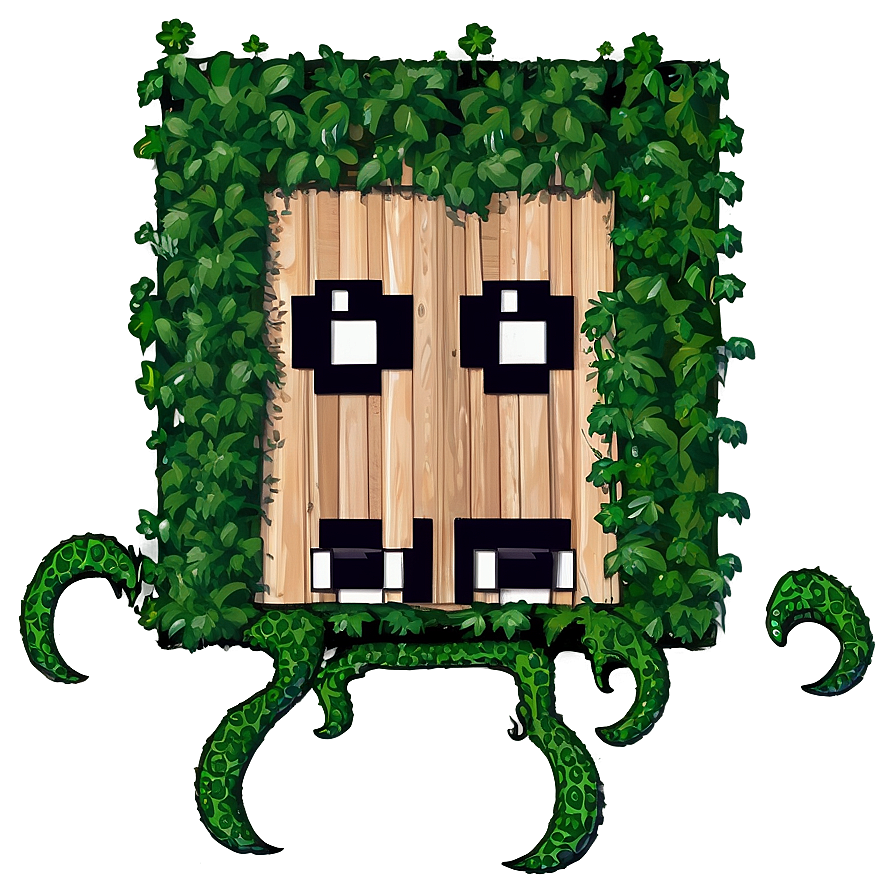 Creeper Among Trees Png 94 PNG Image