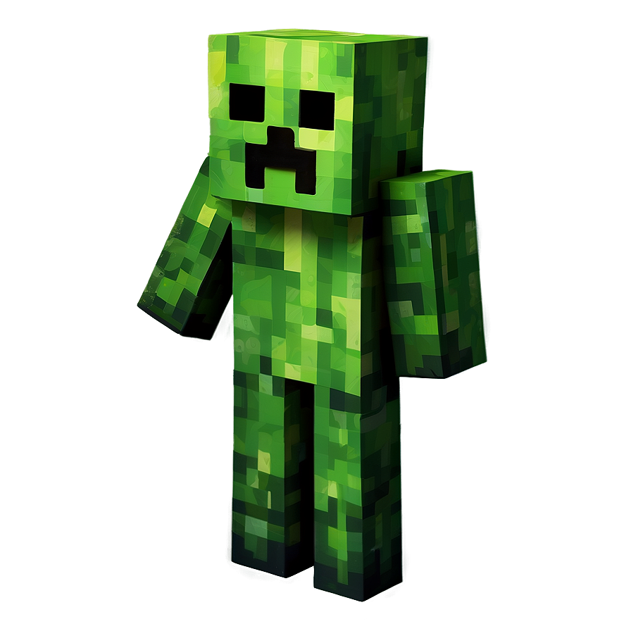 Creeper Minecraft B PNG Image