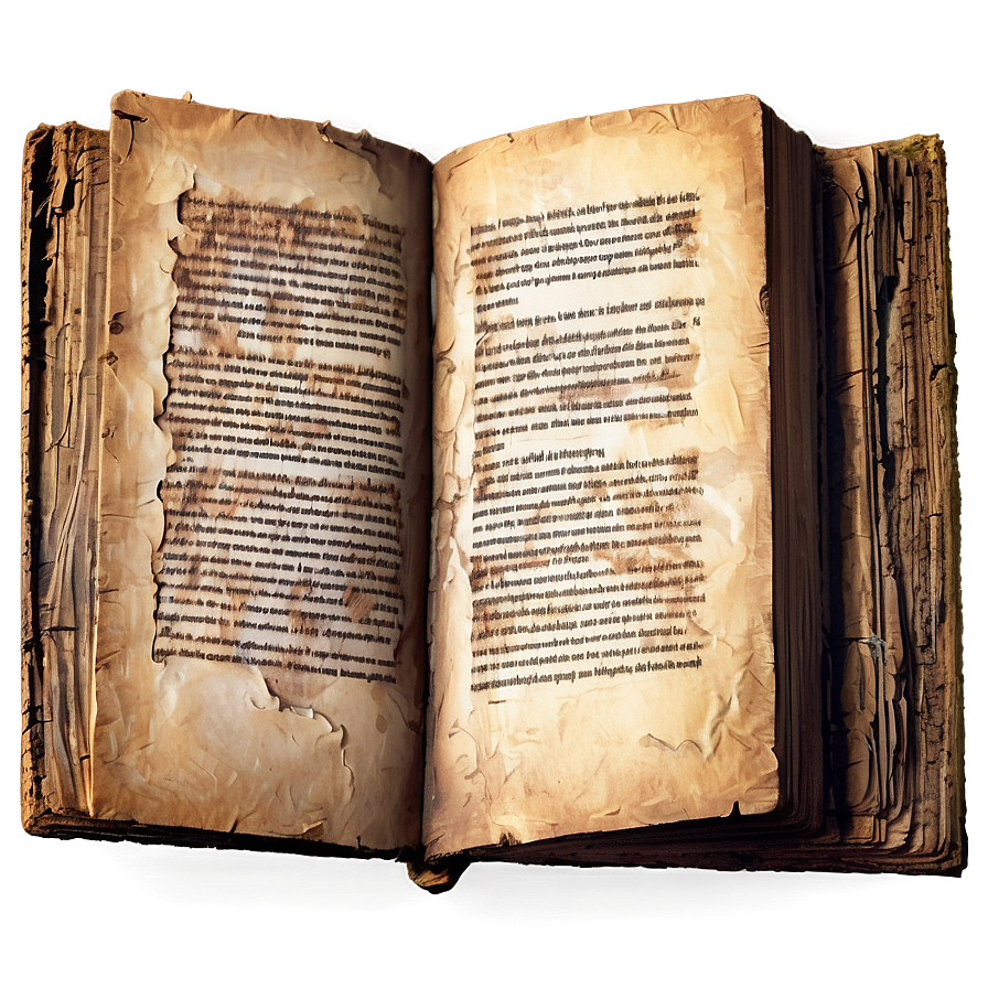 Creepy Ancient Book Png Esb4 PNG Image