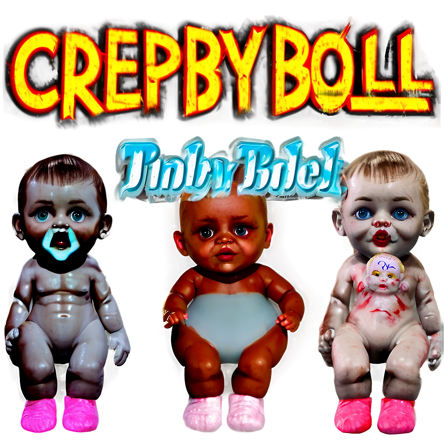 Creepy Baby Doll Png 06252024 PNG Image