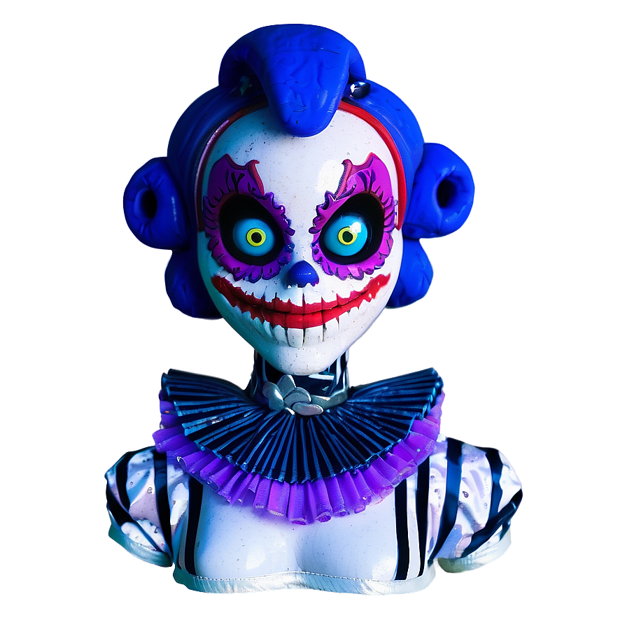 Creepy Ballora Design Png Uox PNG Image