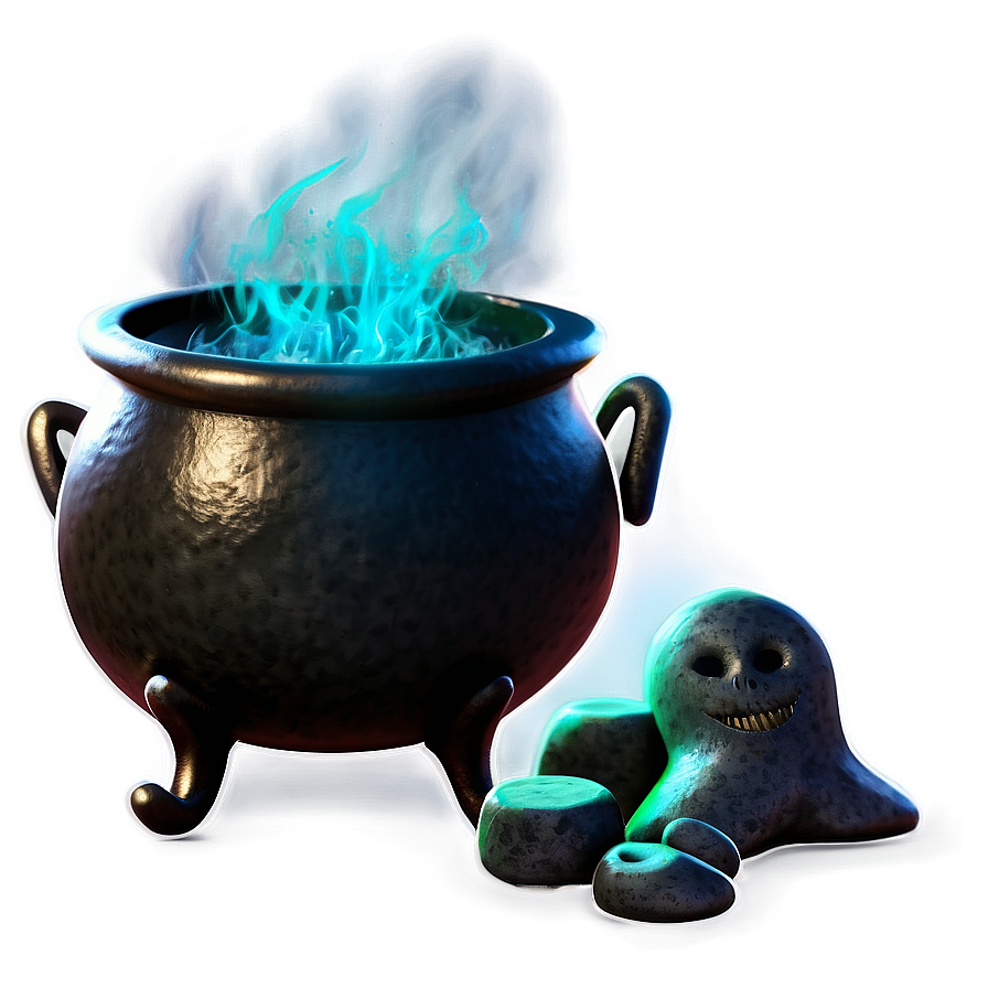 Creepy Cauldron Png Qss97 PNG Image