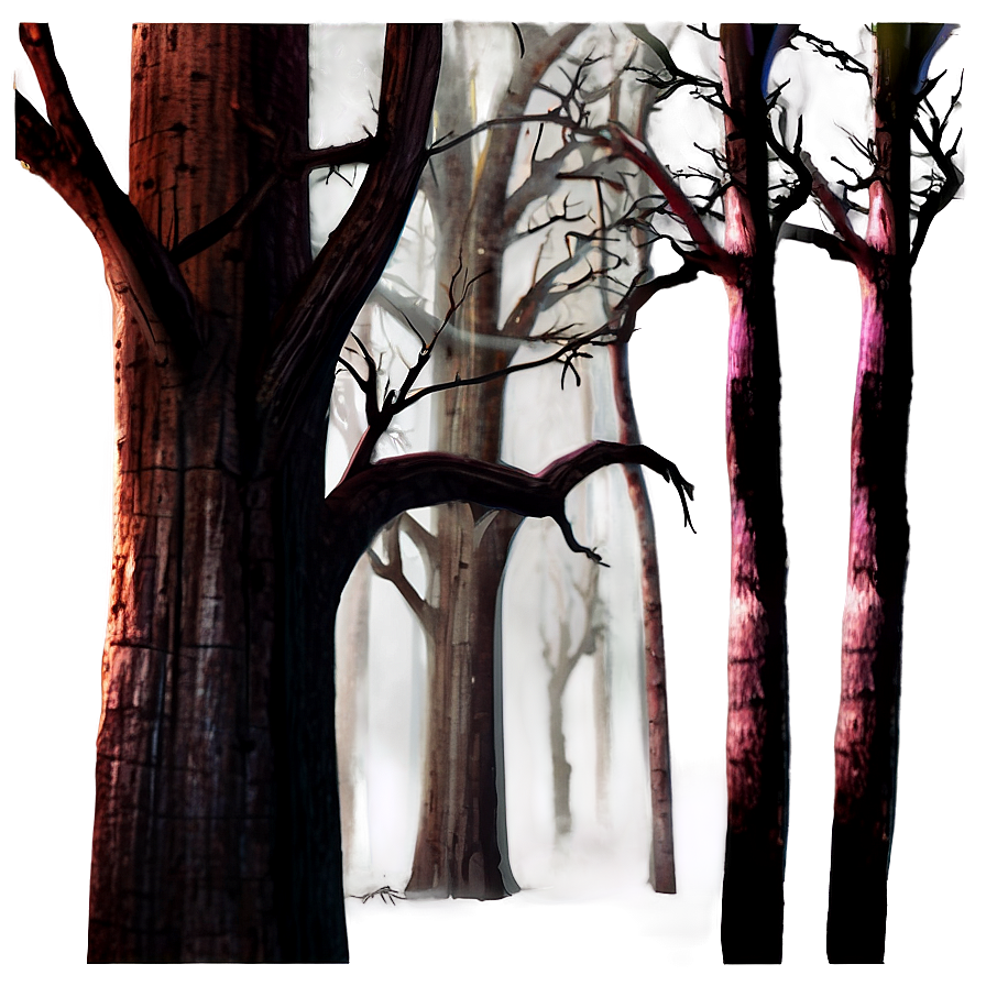 Creepy Forest Png Agw PNG Image