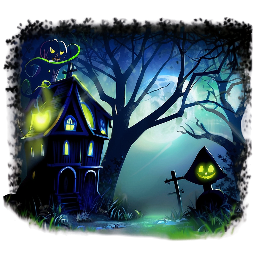 Creepy Halloween Mist Png Erd PNG Image