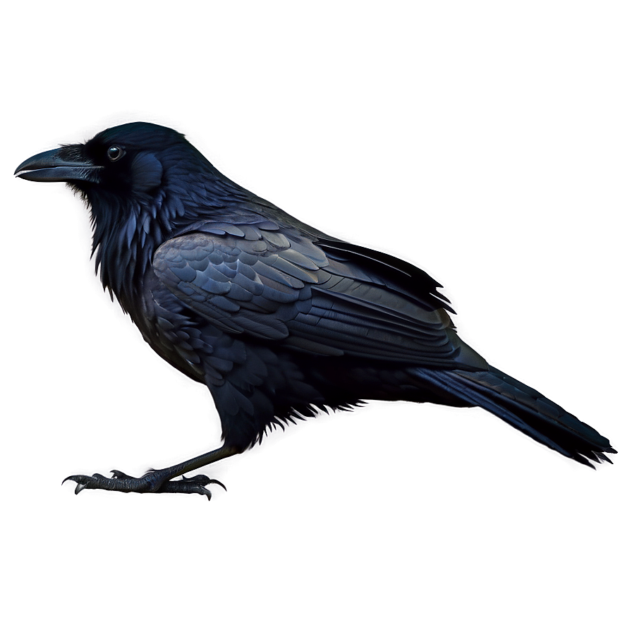 Creepy Raven In Fog Png 06122024 | PNGimages.com