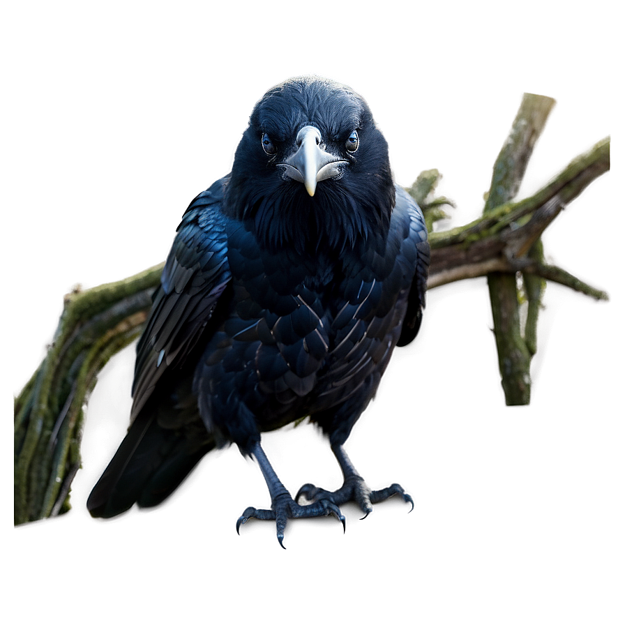 Creepy Raven Png Xtf81 PNG Image