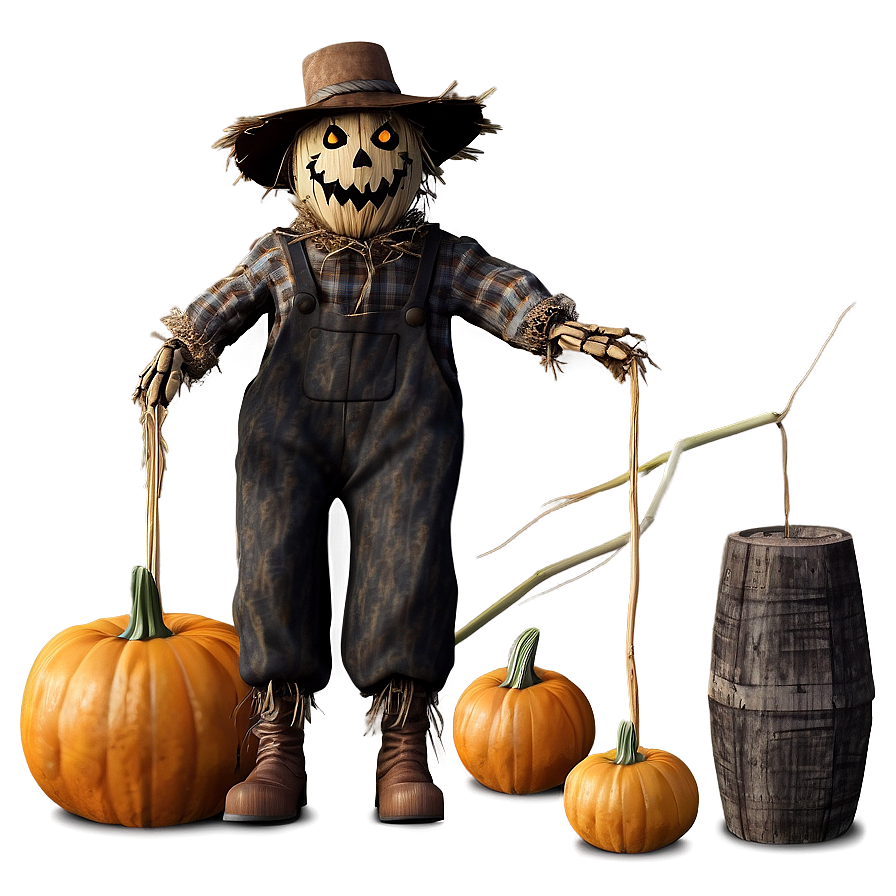 Creepy Scarecrow Png 06202024 PNG Image