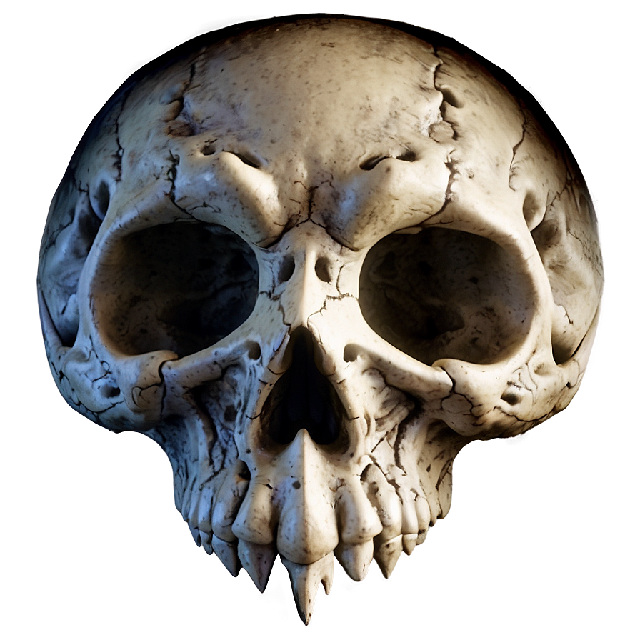 Creepy Skull Png Tgo82 PNG Image