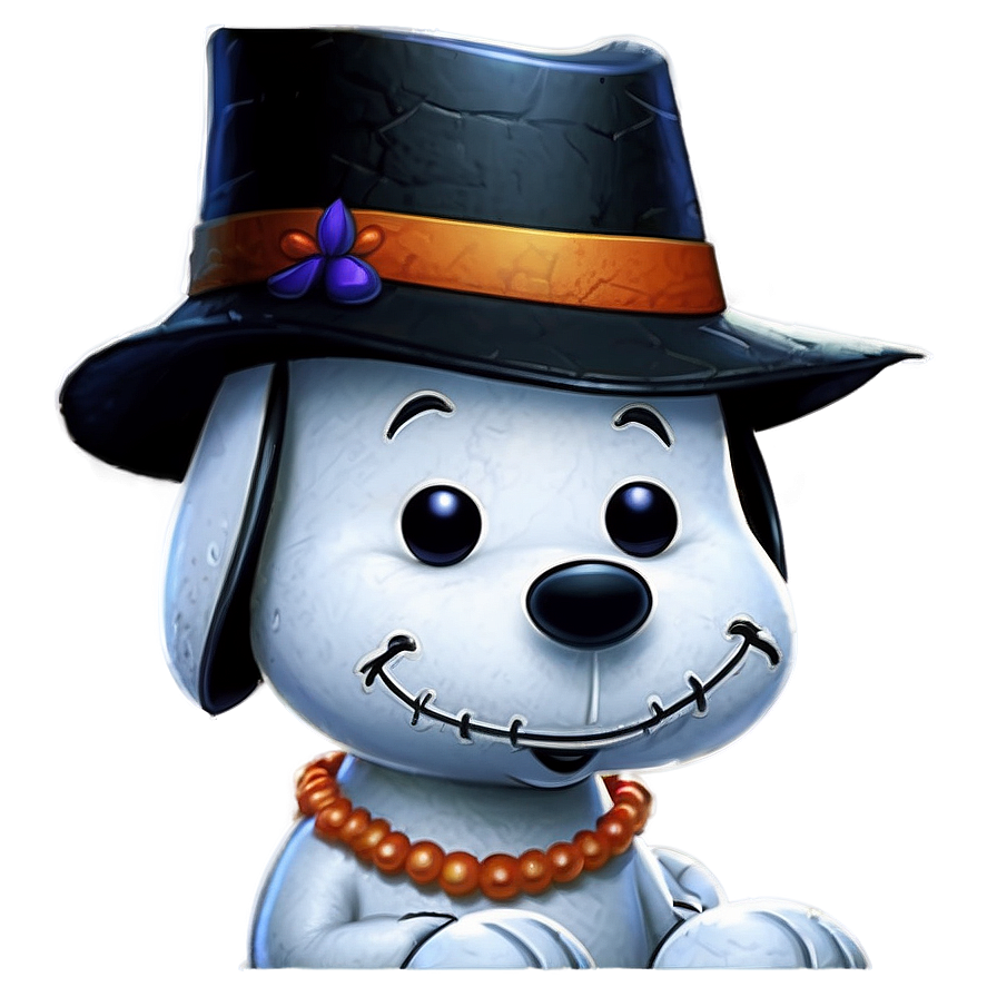 Creepy Snoopy Halloween Png Ooq PNG Image