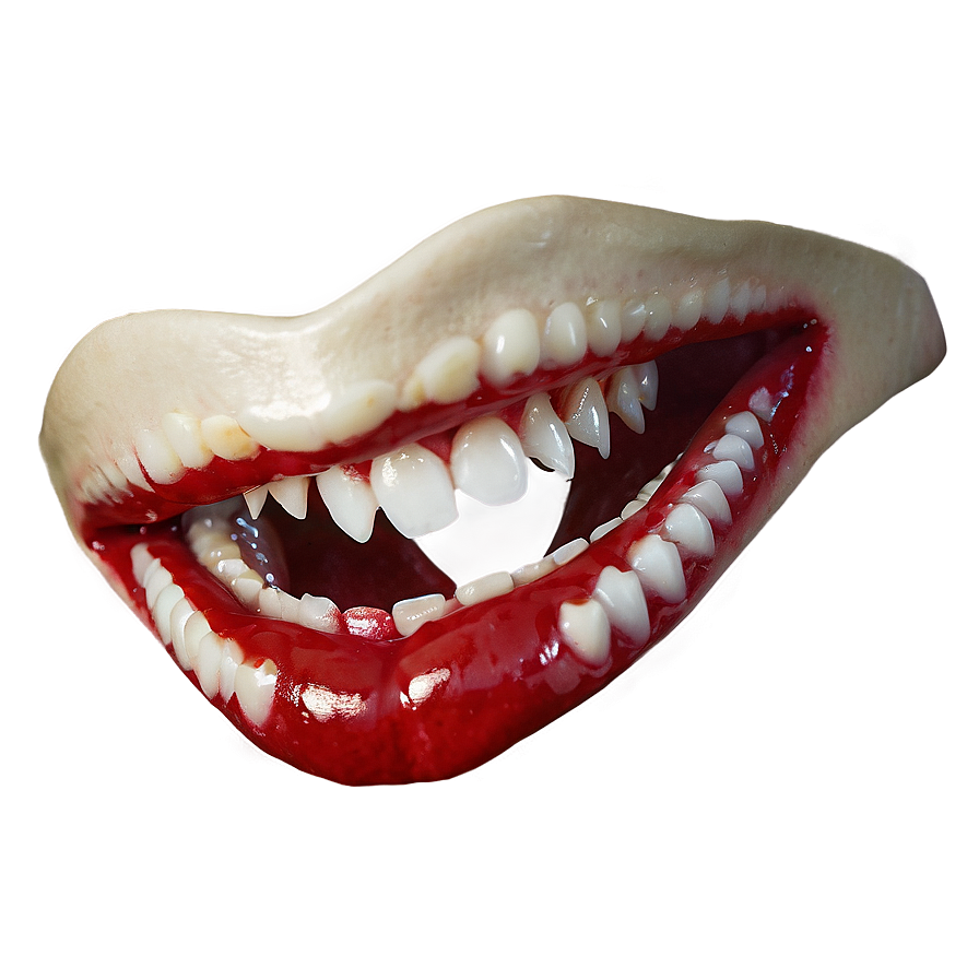 Creepy Vampire Fangs Png 06202024 PNG Image