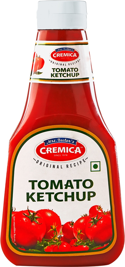 Cremica Tomato Ketchup Bottle PNG Image