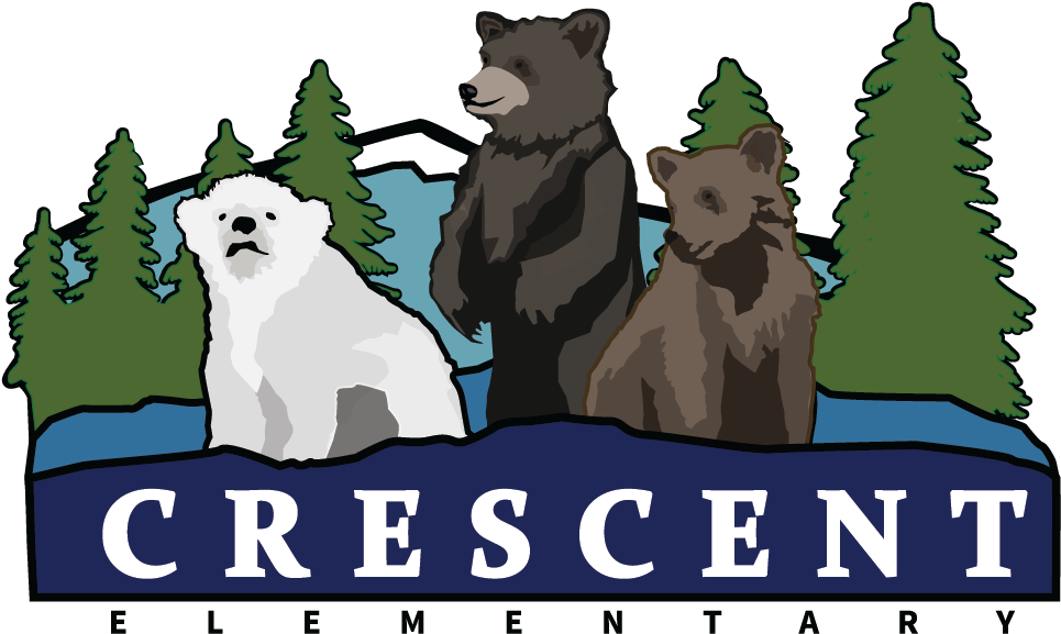 Crescent Elementary School Bears Logo PNG Image