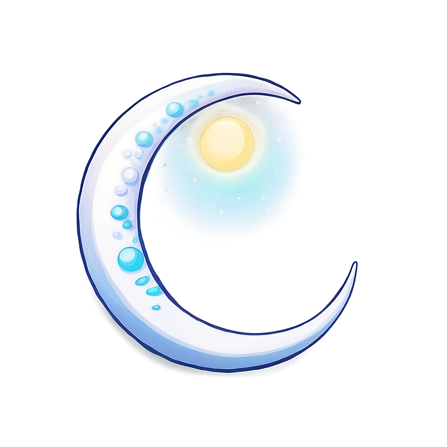 Crescent Moon In Ocean Png 97 PNG Image