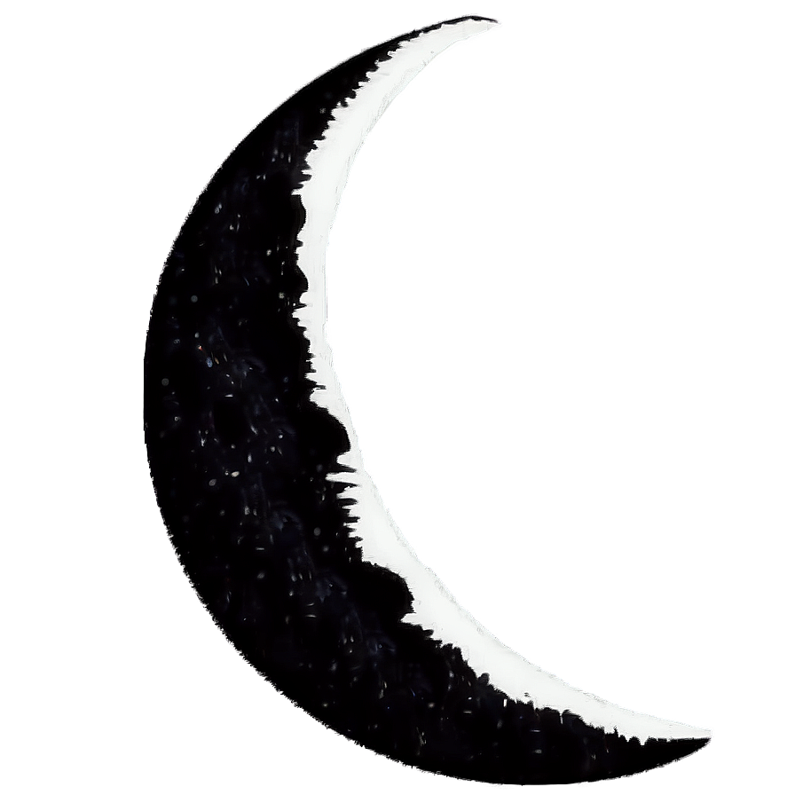 Crescent Moon With Face Png Ynq PNG Image