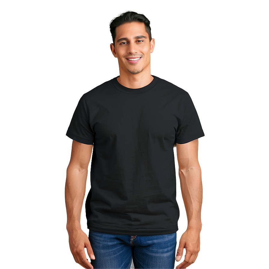 Crew Neck T Shirt Mockup Png Fts PNG Image