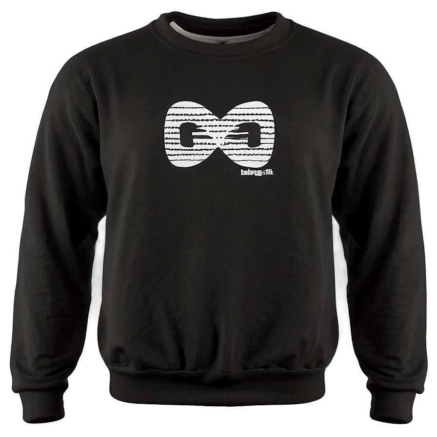 Crewneck Sweatshirt With Logo Png 11 PNG Image