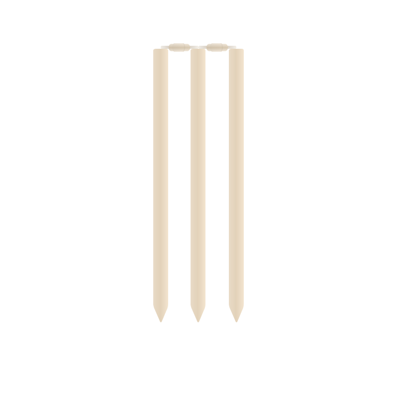 Cricket Wickets Icon PNG Image