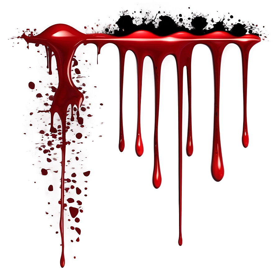 Crime Scene Blood Splatter Illustration Png 04302024 PNG Image