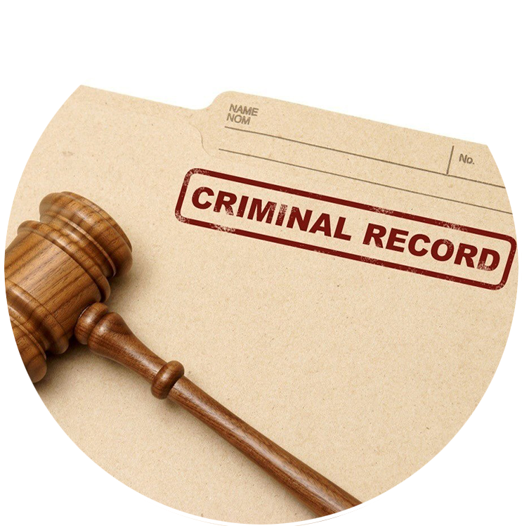 Criminal Recordand Gavel PNG Image