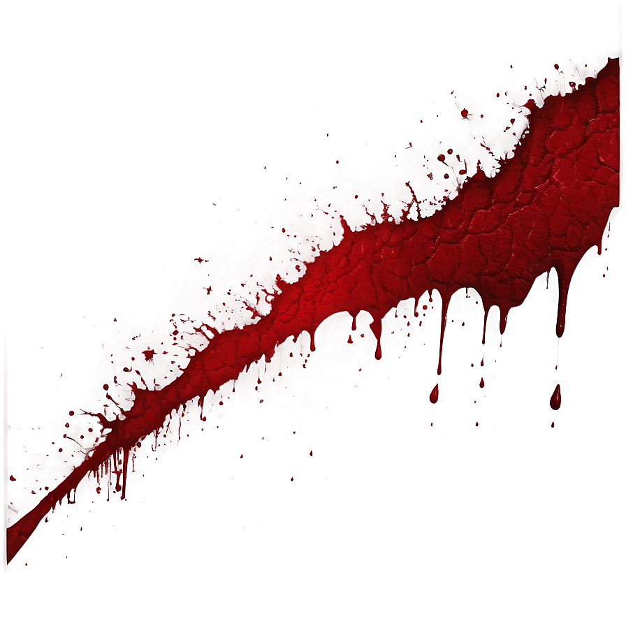 Crimson Flows: Blood Splatter Effect Png Qpk PNG Image