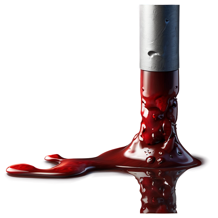 Crimson Life: Blood Spill Png Cvd97 PNG Image