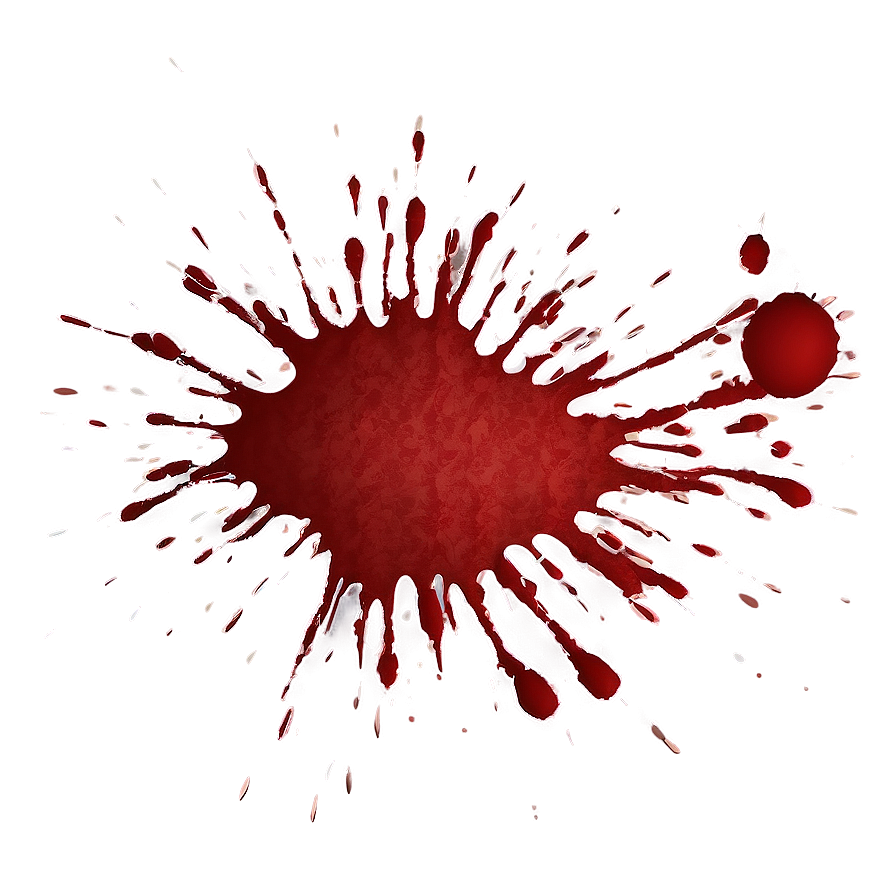 Crimson Red Splatter Pattern Png Dkd68 PNG Image