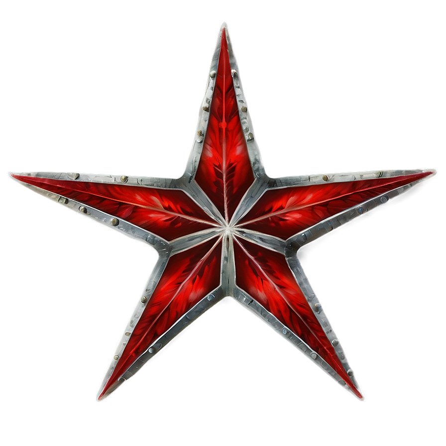 Crimson Star Png 05232024 PNG Image