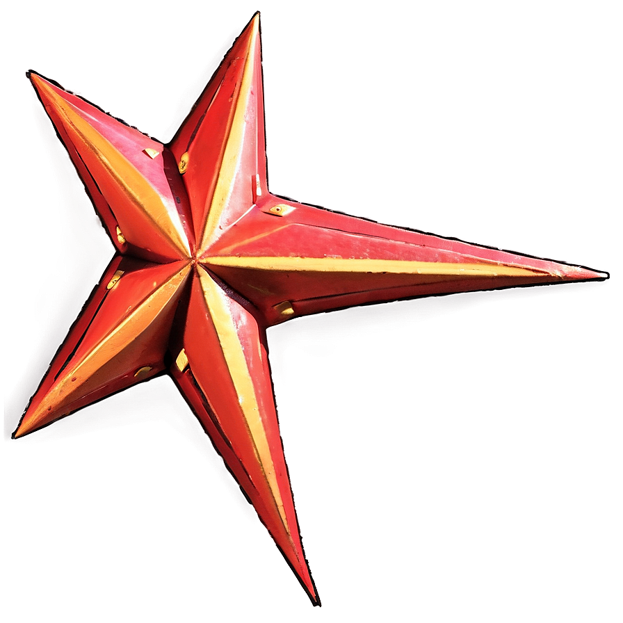 Crimson Star Png Qdl56 PNG Image