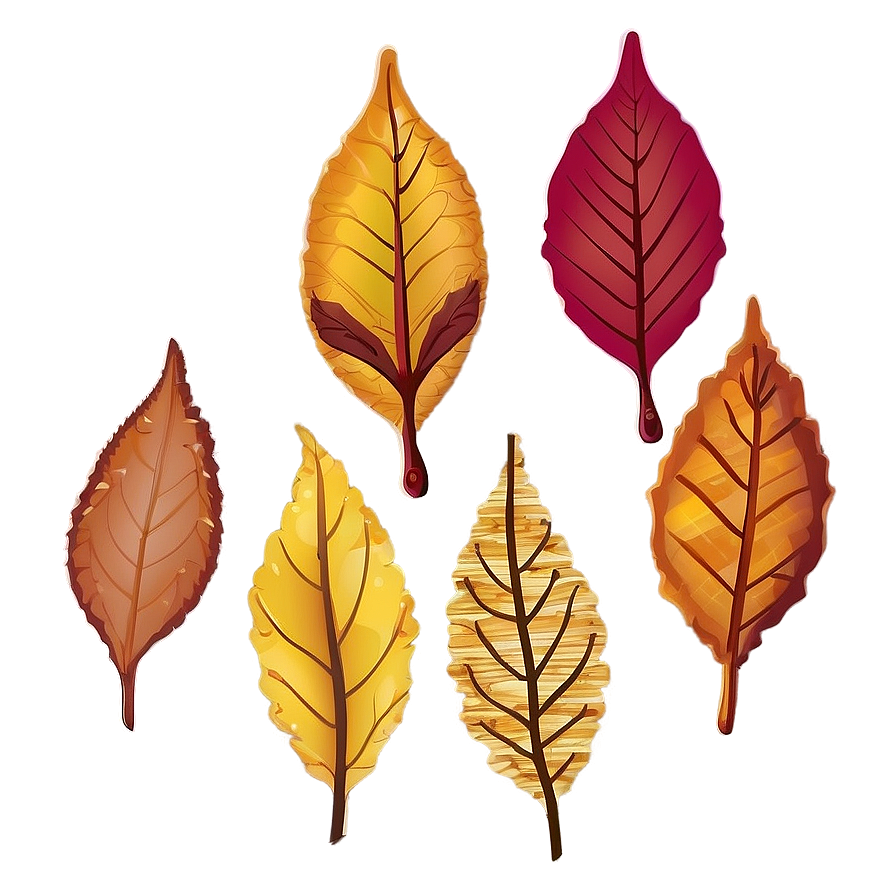 Crisp Fall Leaves Png Krl38 PNG Image