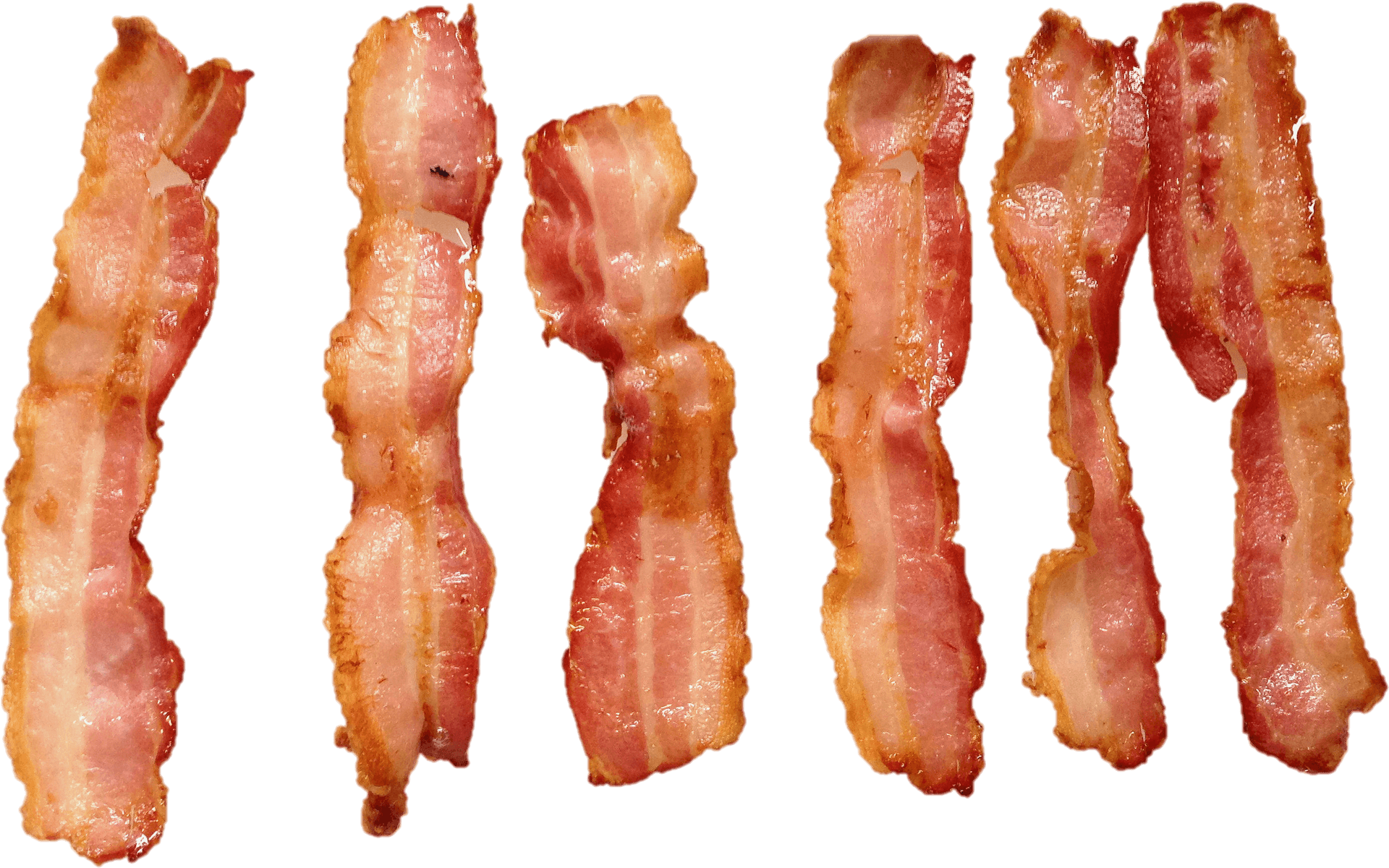 Crispy Bacon Strips PNG Image