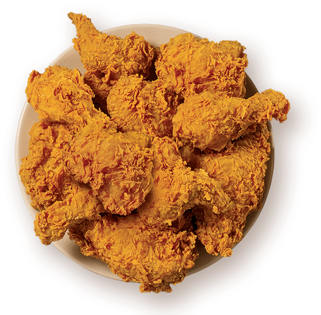 Crispy Fried Chicken Deliciousness PNG Image