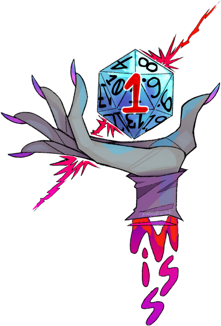 Critical Roll D20 Dice PNG Image