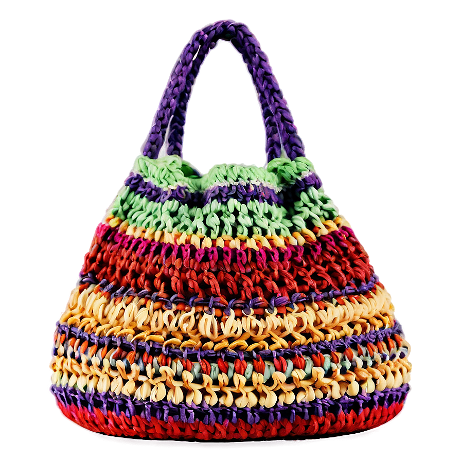 Crochet Beach Bag Png 06292024 PNG Image