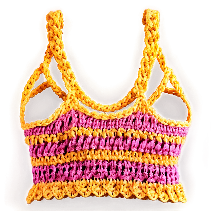 Crochet Crop Top Png Ncd PNG Image