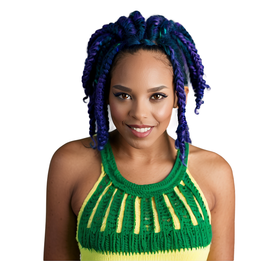 Crochet Short Dreads Png 69 PNG Image