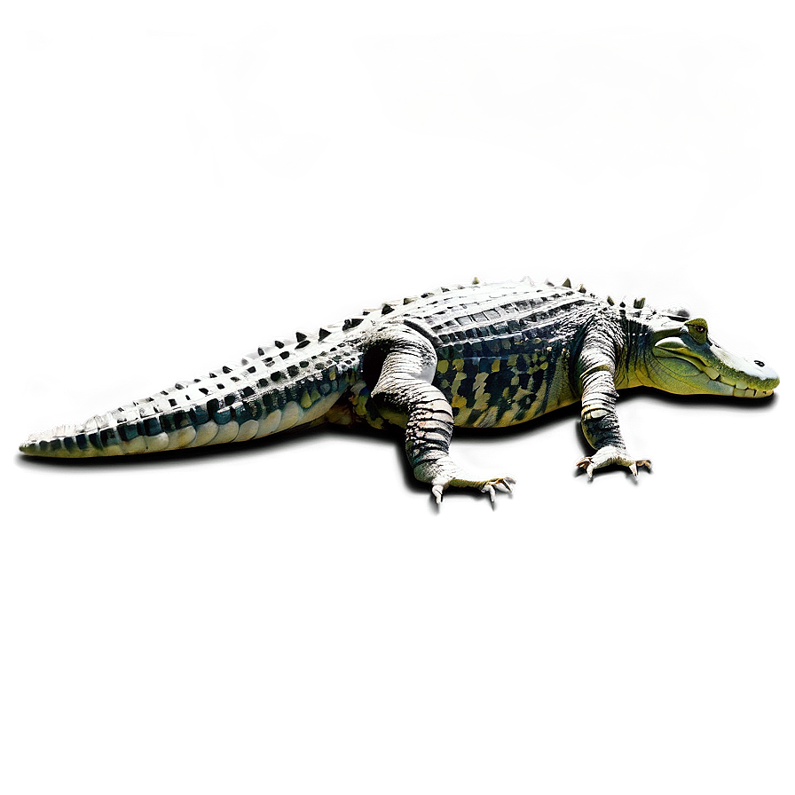 Crocodile In Swamp Png Xjv PNG Image