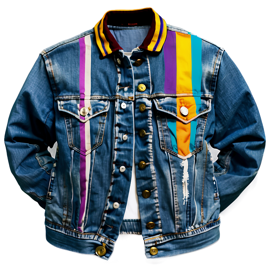 Cropped Jean Jacket Png Uxk44 PNG Image