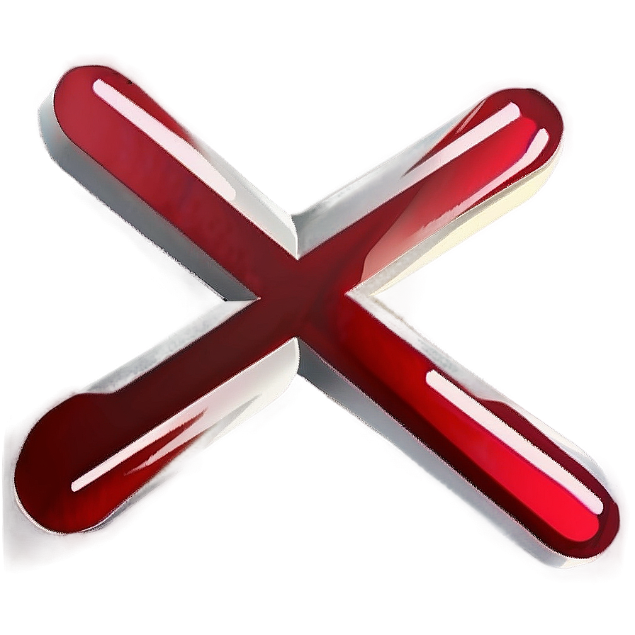 Cross Out Red X Symbol Png 99 PNG Image