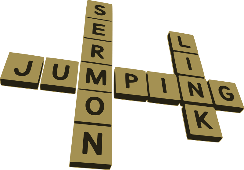 Crossword Puzzle Jumping Sermon PNG Image